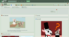 Desktop Screenshot of jrhill.deviantart.com