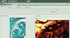 Desktop Screenshot of nobunnyvirus.deviantart.com
