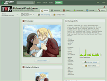 Tablet Screenshot of fullmetal-freakdom.deviantart.com