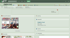 Desktop Screenshot of neighbor-hood.deviantart.com