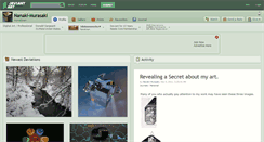 Desktop Screenshot of nanaki-murasaki.deviantart.com