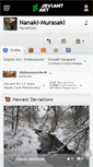 Mobile Screenshot of nanaki-murasaki.deviantart.com