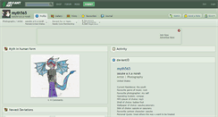 Desktop Screenshot of myth565.deviantart.com