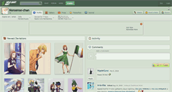 Desktop Screenshot of nonsense-chan.deviantart.com