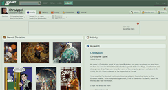 Desktop Screenshot of chrisappel.deviantart.com