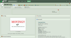 Desktop Screenshot of happygoluckyy.deviantart.com