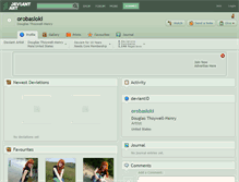 Tablet Screenshot of orobasloki.deviantart.com