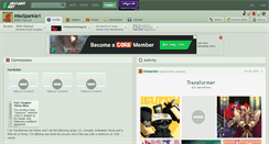 Desktop Screenshot of misssparkle1.deviantart.com