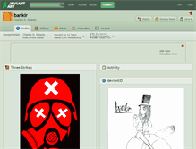 Tablet Screenshot of barikir.deviantart.com