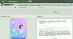 Desktop Screenshot of isabeladenicola.deviantart.com