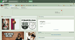 Desktop Screenshot of mitgoku.deviantart.com
