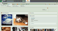 Desktop Screenshot of cat-arina.deviantart.com