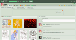 Desktop Screenshot of hawr.deviantart.com