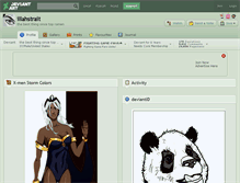 Tablet Screenshot of illahstrait.deviantart.com