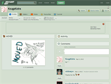 Tablet Screenshot of kougakoira.deviantart.com