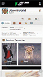 Mobile Screenshot of jdawnhybrid.deviantart.com
