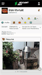 Mobile Screenshot of iron-vs-rust.deviantart.com