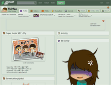 Tablet Screenshot of flyinfla.deviantart.com