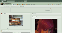 Desktop Screenshot of pluto-star-power.deviantart.com