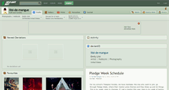 Desktop Screenshot of liisi-de-mangue.deviantart.com