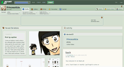 Desktop Screenshot of princessalicia.deviantart.com