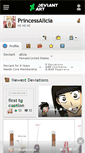 Mobile Screenshot of princessalicia.deviantart.com
