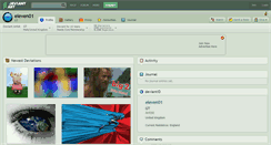 Desktop Screenshot of eleven01.deviantart.com