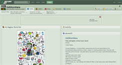 Desktop Screenshot of gothkurohana.deviantart.com