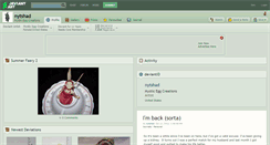 Desktop Screenshot of nytshad.deviantart.com