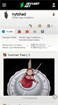 Mobile Screenshot of nytshad.deviantart.com