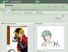 Tablet Screenshot of kiwihorizon.deviantart.com