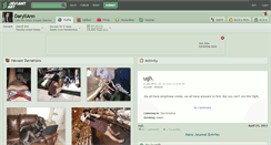 Desktop Screenshot of daryllann.deviantart.com