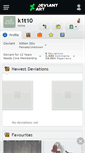 Mobile Screenshot of k1t10.deviantart.com
