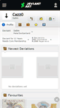 Mobile Screenshot of cazz0.deviantart.com