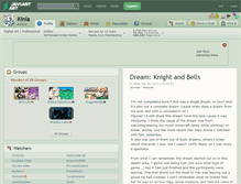 Tablet Screenshot of kinla.deviantart.com