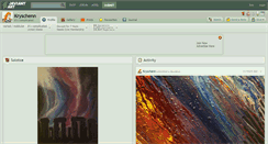 Desktop Screenshot of kryschenn.deviantart.com