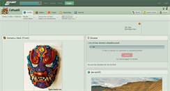 Desktop Screenshot of cehualli.deviantart.com