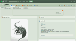 Desktop Screenshot of gilbeaux.deviantart.com