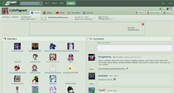 Desktop Screenshot of cutiepageant.deviantart.com