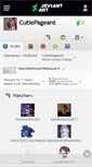 Mobile Screenshot of cutiepageant.deviantart.com
