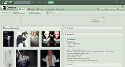 Desktop Screenshot of cantalope.deviantart.com