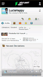 Mobile Screenshot of luciahappy.deviantart.com