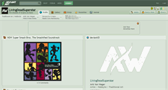 Desktop Screenshot of livingdeadsuperstar.deviantart.com