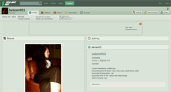 Desktop Screenshot of lunicorn922.deviantart.com