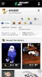 Mobile Screenshot of emukid.deviantart.com