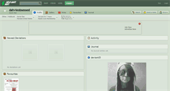 Desktop Screenshot of dahvieobsessed.deviantart.com