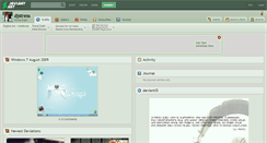 Desktop Screenshot of djstress.deviantart.com