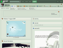 Tablet Screenshot of djstress.deviantart.com