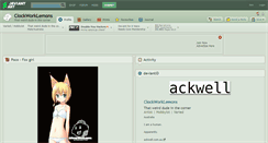 Desktop Screenshot of clockworklemons.deviantart.com