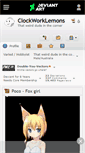 Mobile Screenshot of clockworklemons.deviantart.com